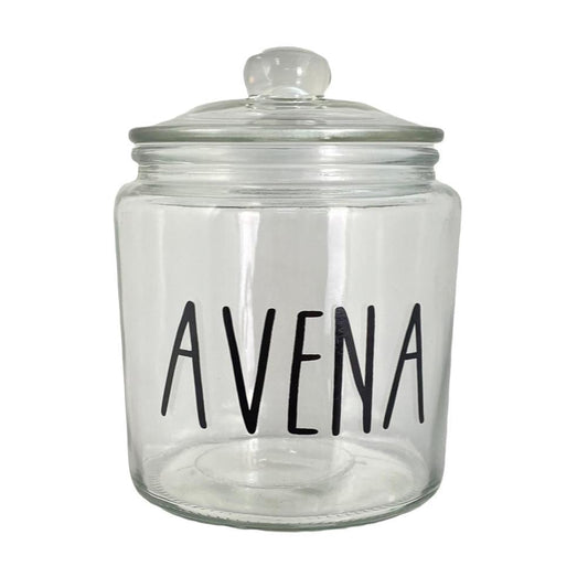 Canister de Vidrio Concept Life Con Tapa 900 ml