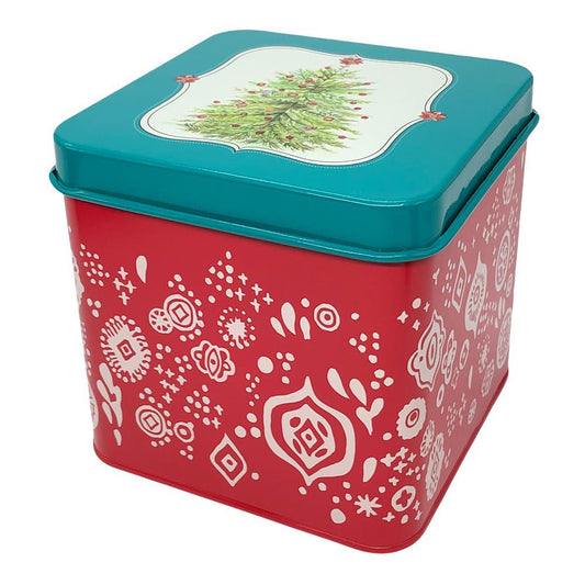 Canister Pionner Woman Cuadrado de Metal 5.4" - Surtido