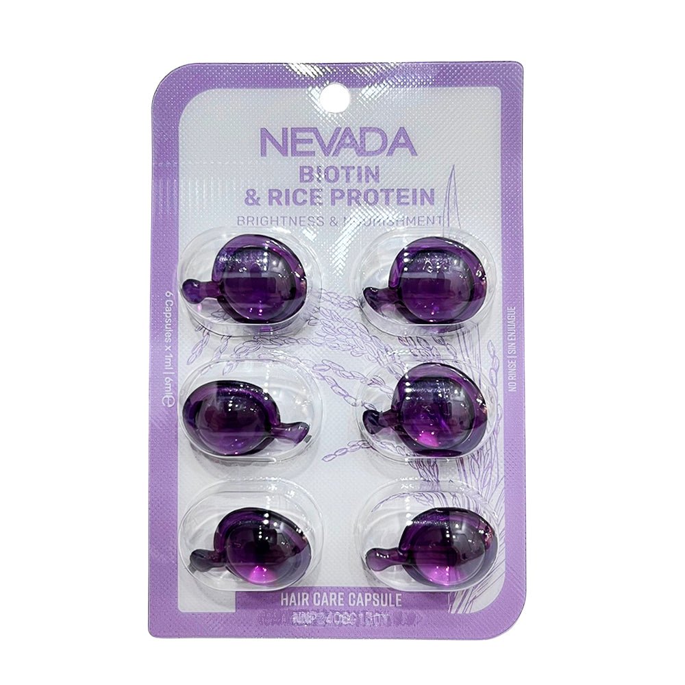 Cápsula De Cuidado Capilar Con Biotina & Proteína De Arroz Brillo & Nutrición - Nevada - Nevada - Titan.com.pa - 847610009326