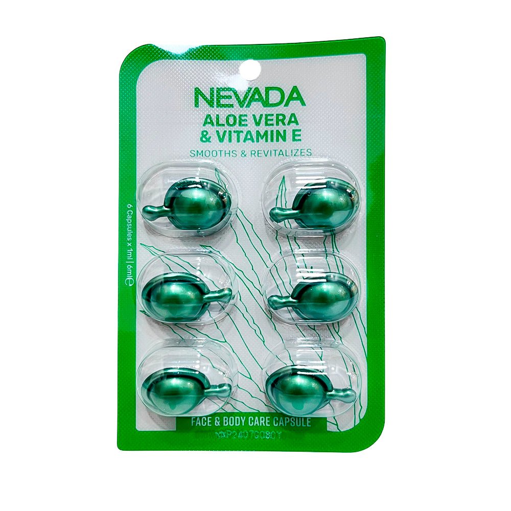 Cápsula De Cuidado Facial & Corporal Con Aloe Vera & Vitamina E - Nevada - Nevada - Titan.com.pa - 847610008169
