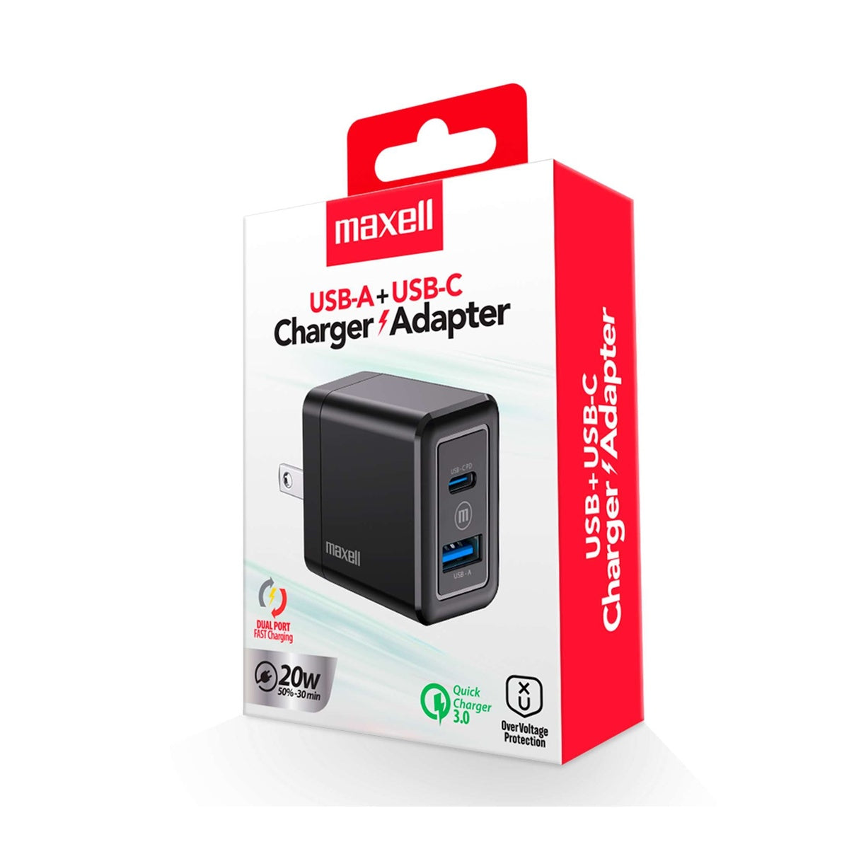 Cargador de Pared Maxell 20W 2 Puertos - MAXELL - 11016160