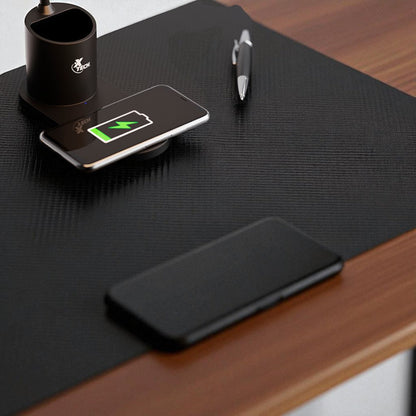 Lámpara LED con carga inalámbrica 15W, 3 modos de luz, cuello flexible y control táctil. En el Titán Panamá.