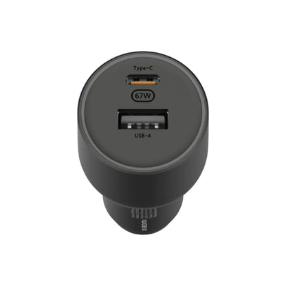 Cargador de Auto Xiaomi de 67W en el Titan Panamá con doble puerto USB-A + USB-C.