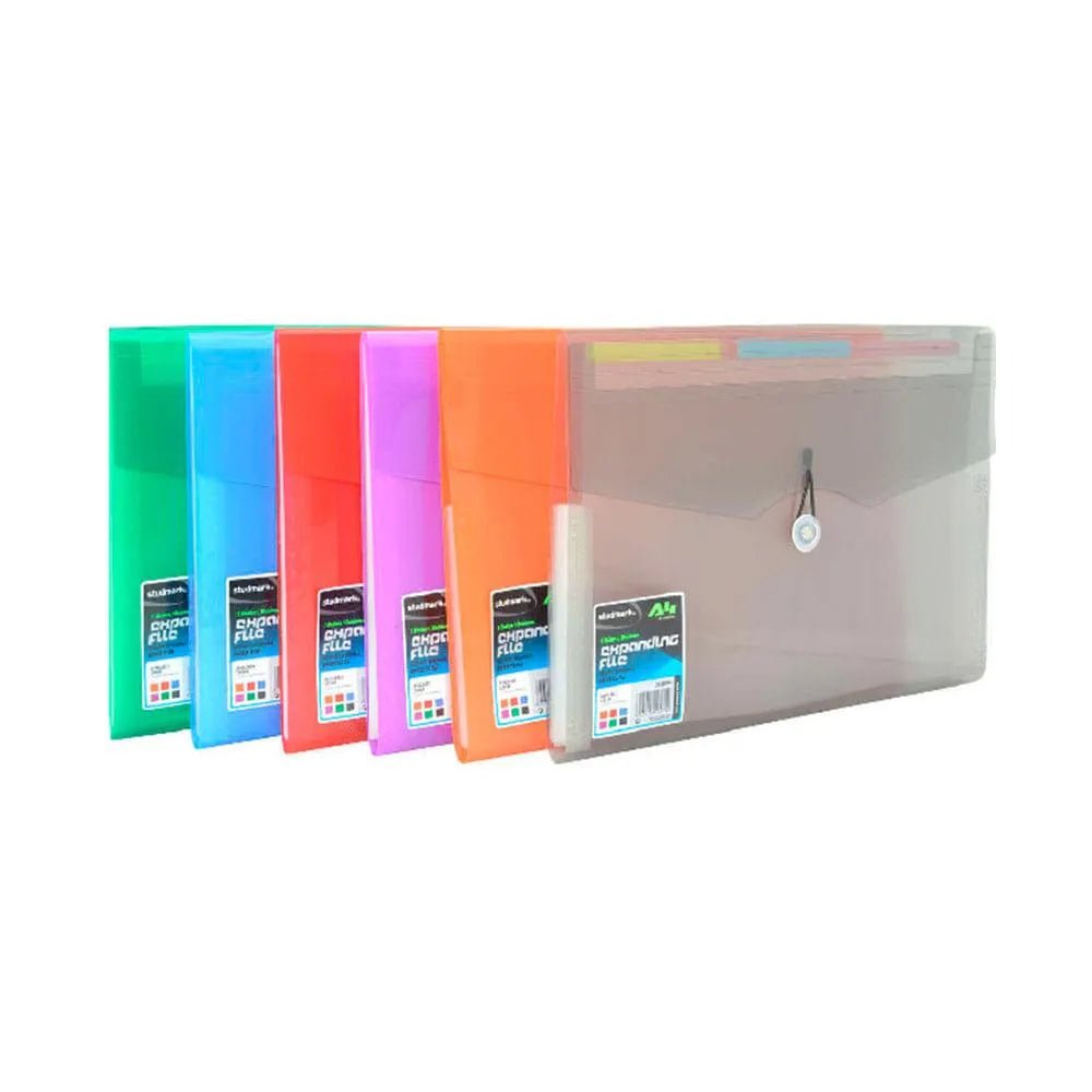 Carpeta de Acordeón A4 Studmark de 13 Divisiones - Surtido - Studmark - Titan.com.pa - 7453015138696