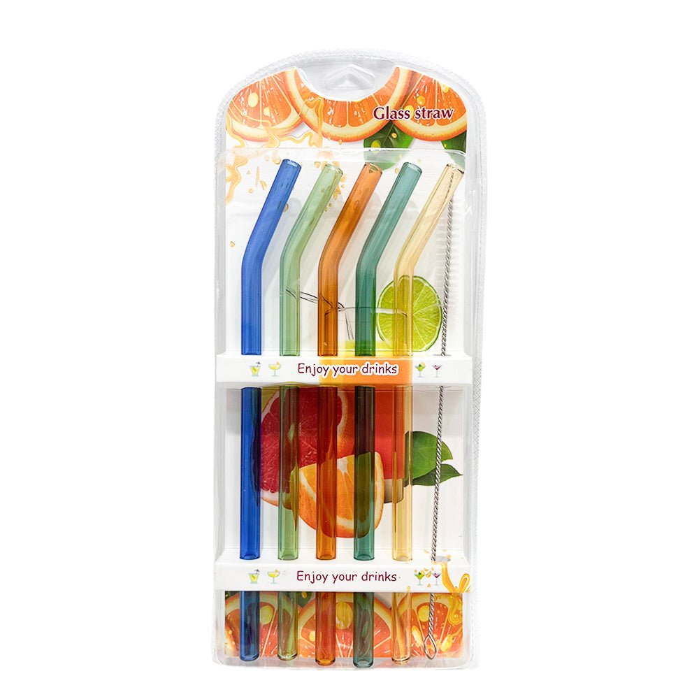 Carrizo De Vidrio 6 Piezas Colores - Home Elegance - Home Elengace - Titan.com.pa - 2100001203832