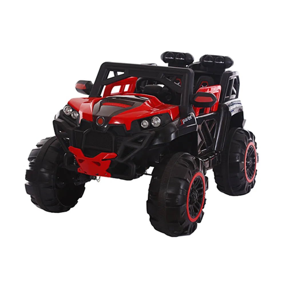 Carro Jeep Recargable de 12 Voltios Rojo - Overseas - Titan.com.pa - 2100000430215