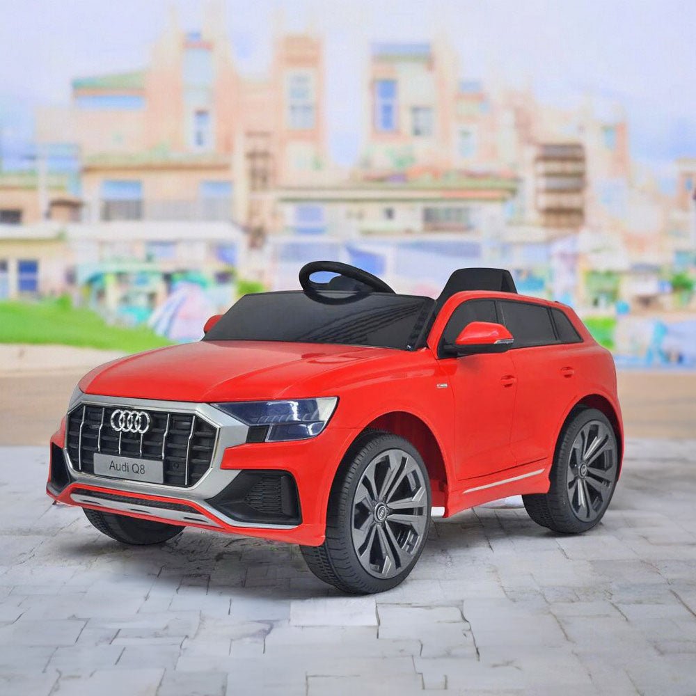 Carro Recargable Audi Q8 Rojo - Overseas - Titan.com.pa - 2100000277353