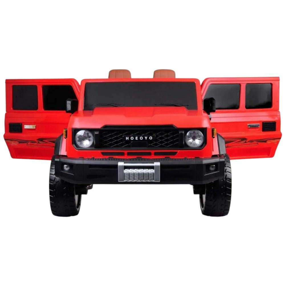 Carro Recargable Diseño Pickup W/RC Rojo 12V - Overseas - Titan.com.pa - 2100000386512