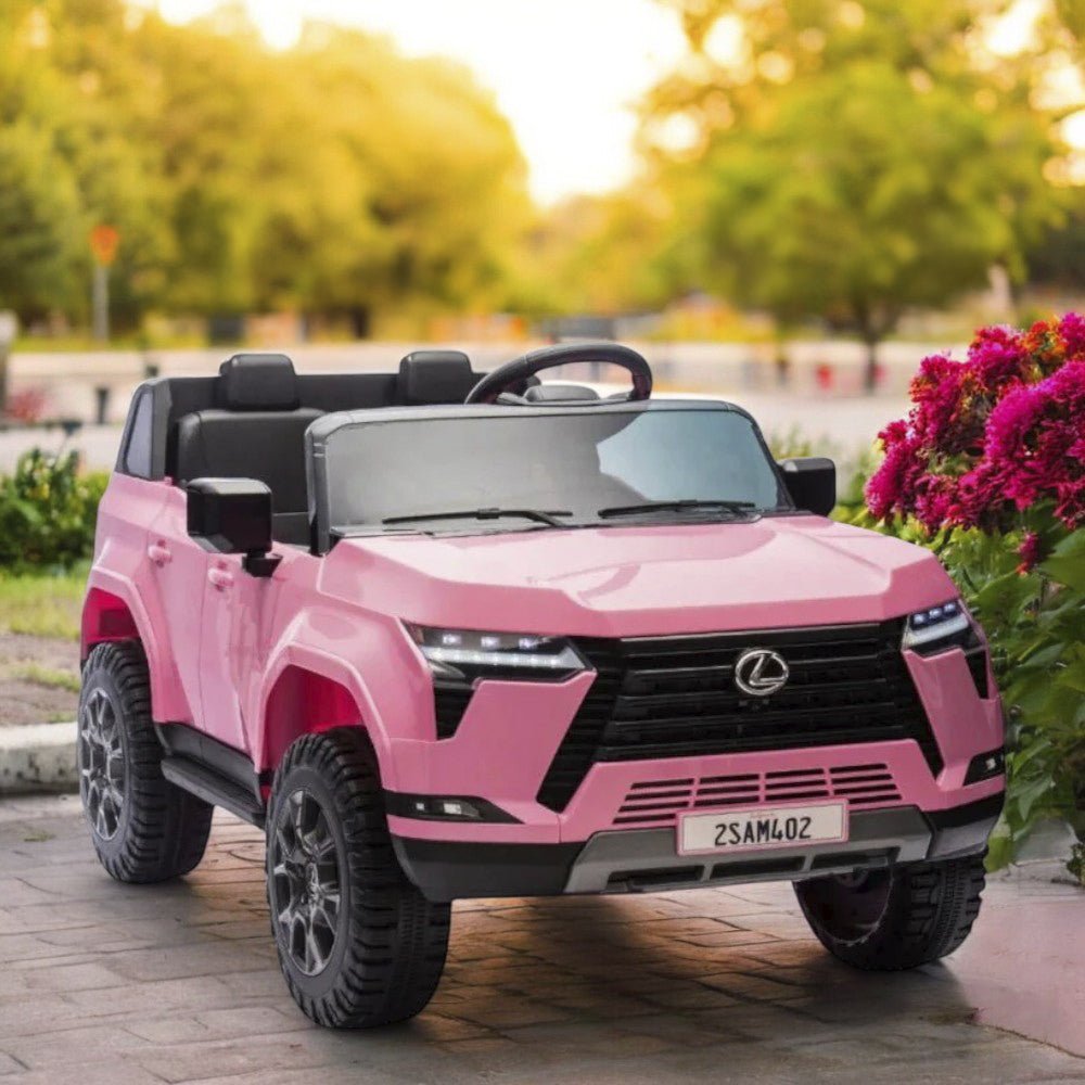 Carro Recargable Lexus GX55 W/RC Rosa 12V - Overseas - Titan.com.pa - 2100000091386