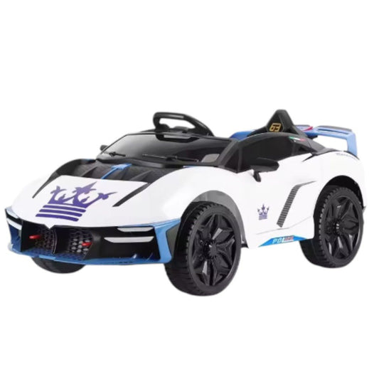 Carro Recargable Maserati R/C Blanco/Azul 12V - Overseas - Titan.com.pa - 2100000118465