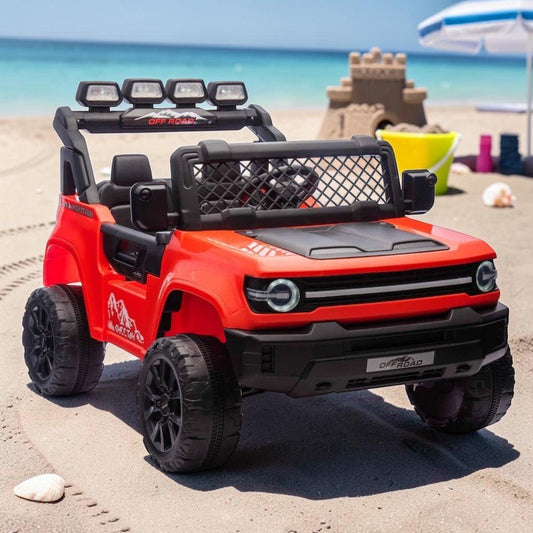 Carro Recargable Mountain W/RC Rojo 12V - Overseas - Titan.com.pa - 2100000883219