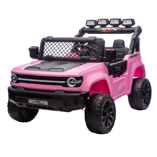 Carro Recargable Mountain W/RC Rosa 12V - Overseas - Titan.com.pa - 2100000313808
