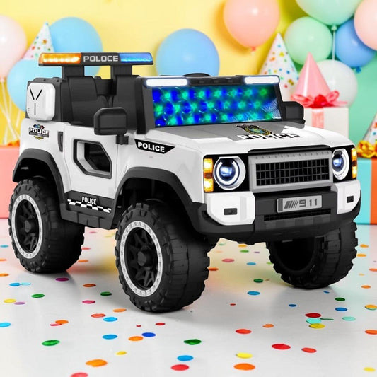 Carro Recargable Policía W/RC Blanco - Overseas - Titan.com.pa - 2100000101900