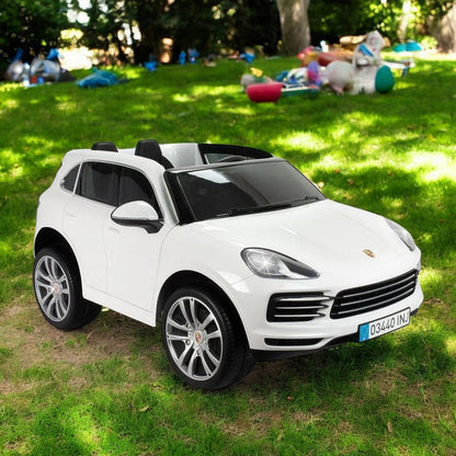Carro Recargable Porsche Cayenne - Blanco - Overseas - Titan.com.pa - 2100000323135