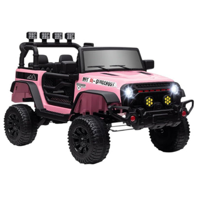 Carro Recargable R/C Rosado Jeep 12V - Overseas - Titan.com.pa - 2100000055678