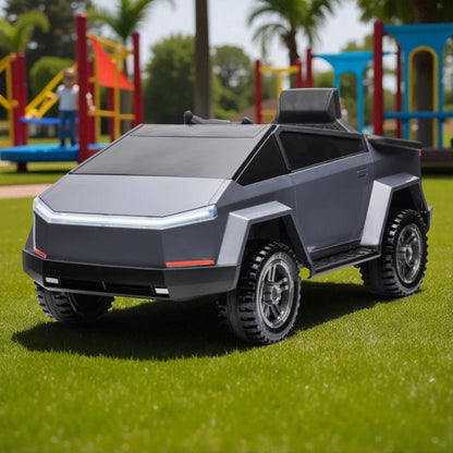 Carro Recargable Tesla Cyber Truck / R/C / Gris / 12V - Overseas - Titan.com.pa - 2150108585072
