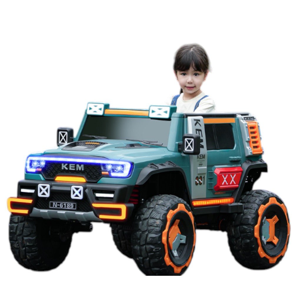 Carro Recargable Verde Oscuro Ken 12V Overseas - Overseas - Titan.com.pa - 2100000228713