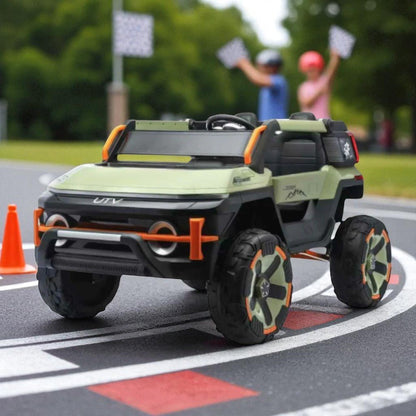 Carro Recargable W/RC UTV Verde 12V - Overseas - Titan.com.pa - 2100000776429