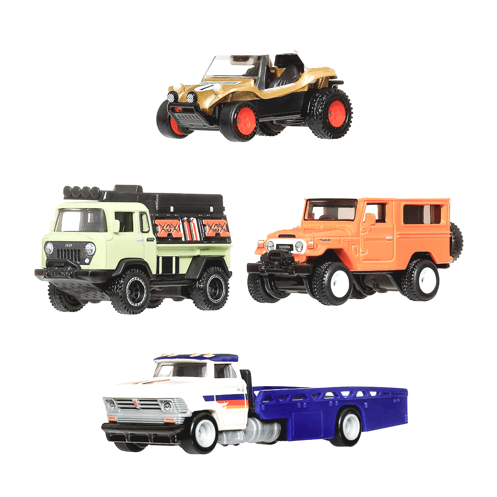 Carros Hot Wheels Premium - Set Off-Road - Hot Wheels - Titan.com.pa - 887961854671