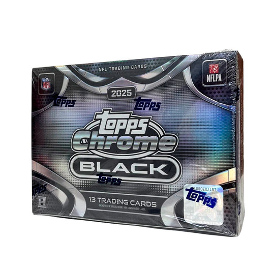 Cartas Topps - 2025 Topps Chrome Black Football - Hobby Box - Topps - Titan.com.pa - 2150111686780