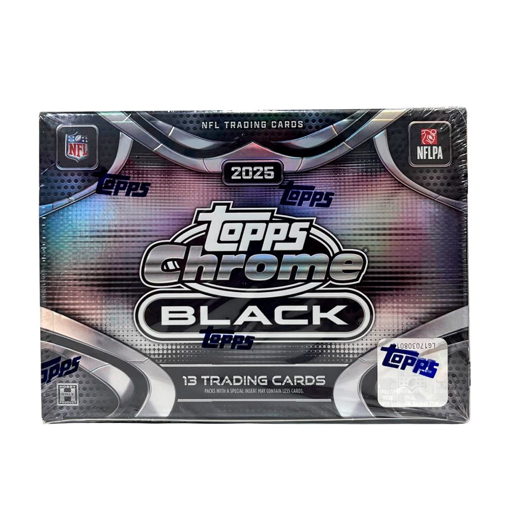 Cartas Topps - 2025 Topps Chrome Black Football - Hobby Box - Topps - Titan.com.pa - 2150111686780