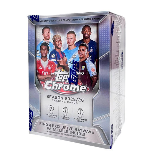 Cartas Topps 25/26 Topps UCC Chrome Value Box - Topps - Titan.com.pa - 5053307084018