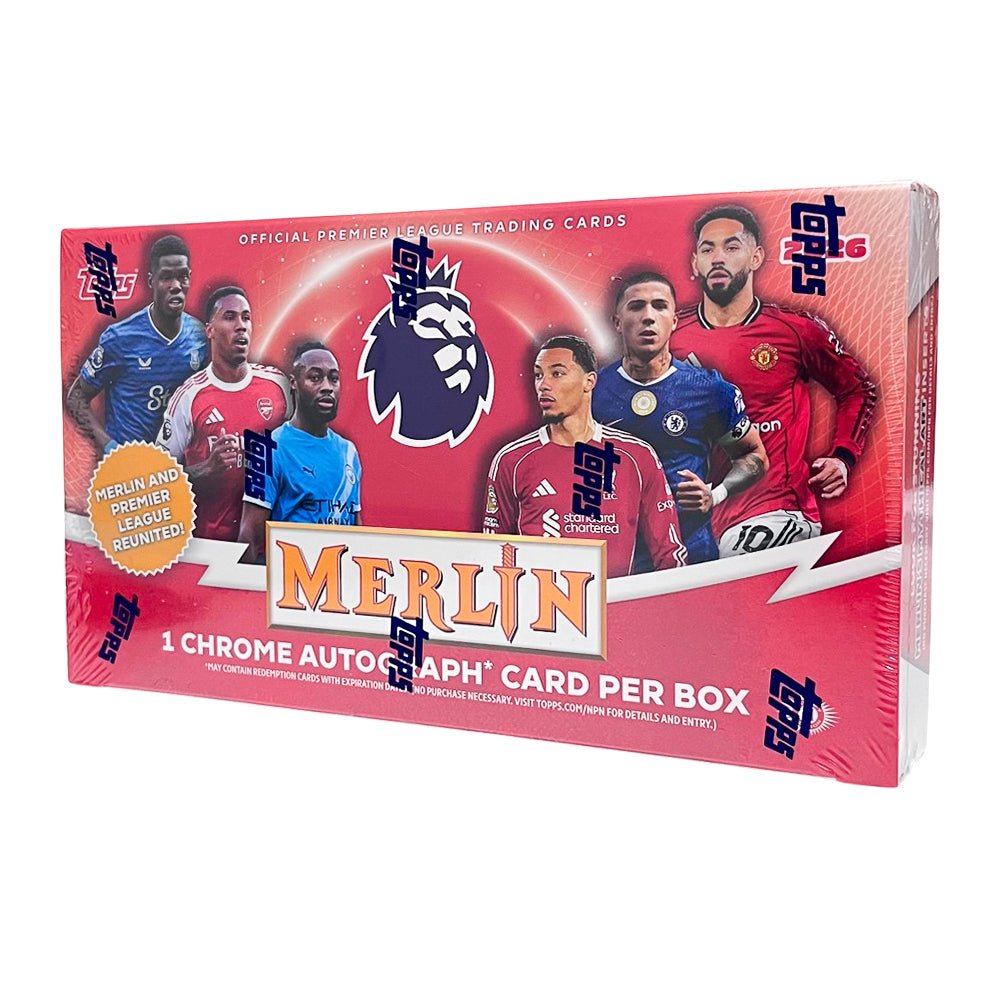 Cartas Topps Premier League Merlin 2026 Hobby Box - Topps - Titan.com.pa - 5053307083257
