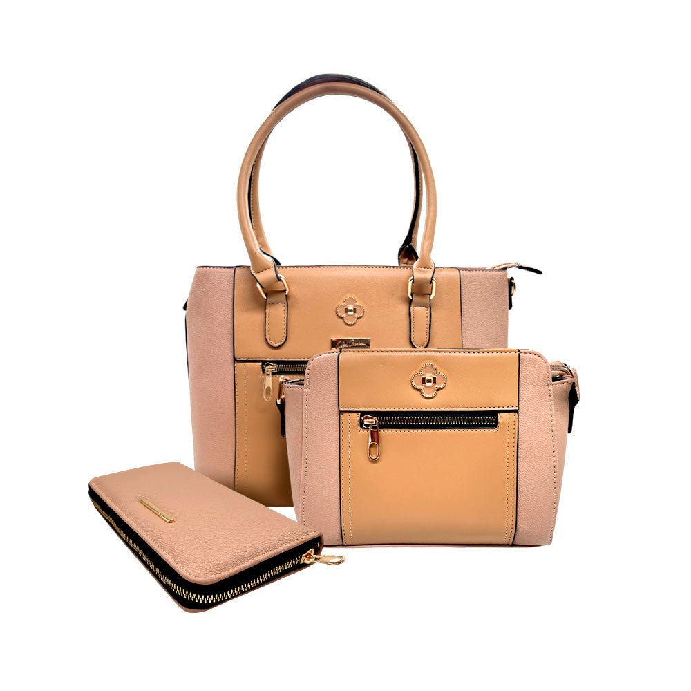 Cartera Casual Oleg Cassini Para Dama / 169 - M4 / 3Pzas / Surtido - Oleg Cassini - Titan.com.pa - 7453114551358