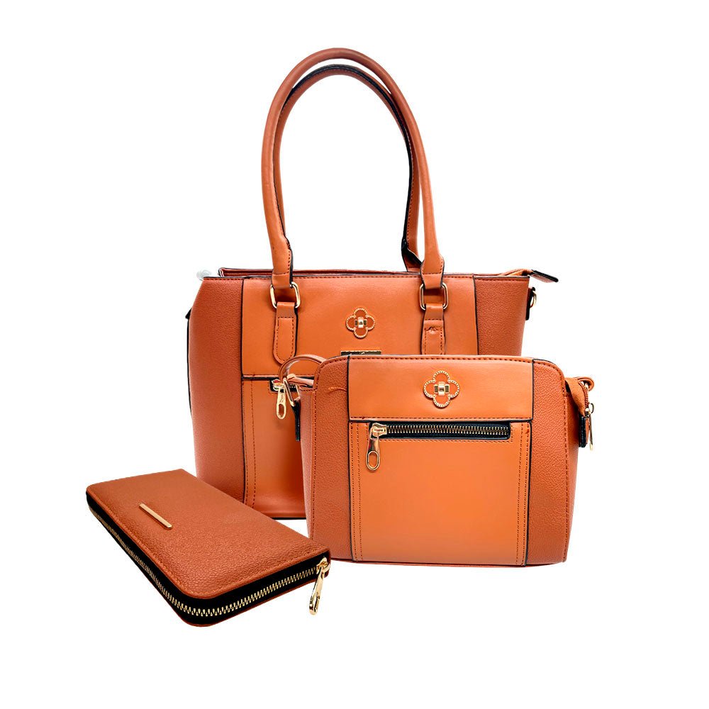 Cartera Casual Oleg Cassini Para Dama / 169 - M4 / 3Pzas / Surtido - Oleg Cassini - Titan.com.pa - 7453114551358