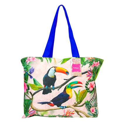 Cartera de Dama Tote Básica Penthouse / Para Playa / Tucán Estampada / Surtido - Penthouse - Titan.com.pa - 2100001488086