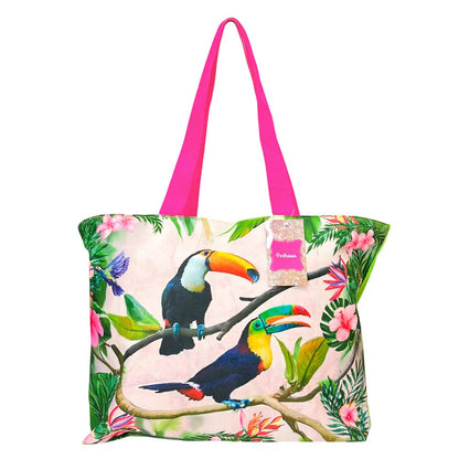 Cartera de Dama Tote Básica Penthouse / Para Playa / Tucán Estampada / Surtido - Penthouse - Titan.com.pa - 2100001488086