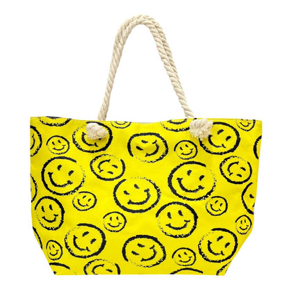 Cartera Tote Juvenil Fashion Dama Carita Feliz - Fashion - Titan.com.pa - 2150110275688