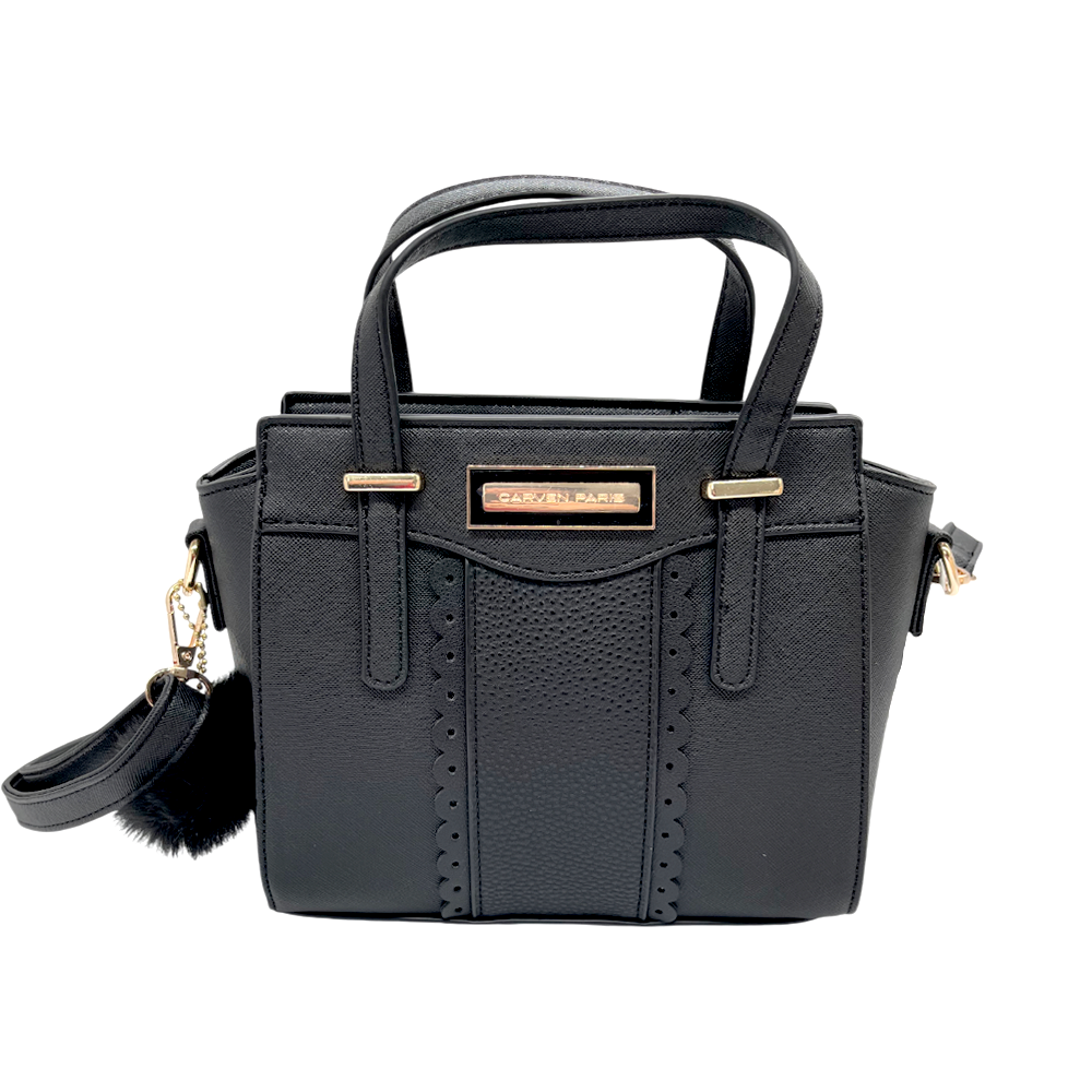 Cartera Estructural Casual Carven Para Dama / 1987-35 / Sutido