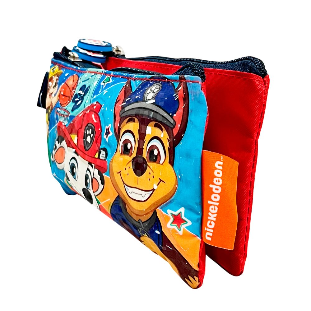 Cartuchera Doble Cierre Paw Patrol Chase/Marshall/Rubble - Paw Patrol - Titan.com.pa - 7450122063439