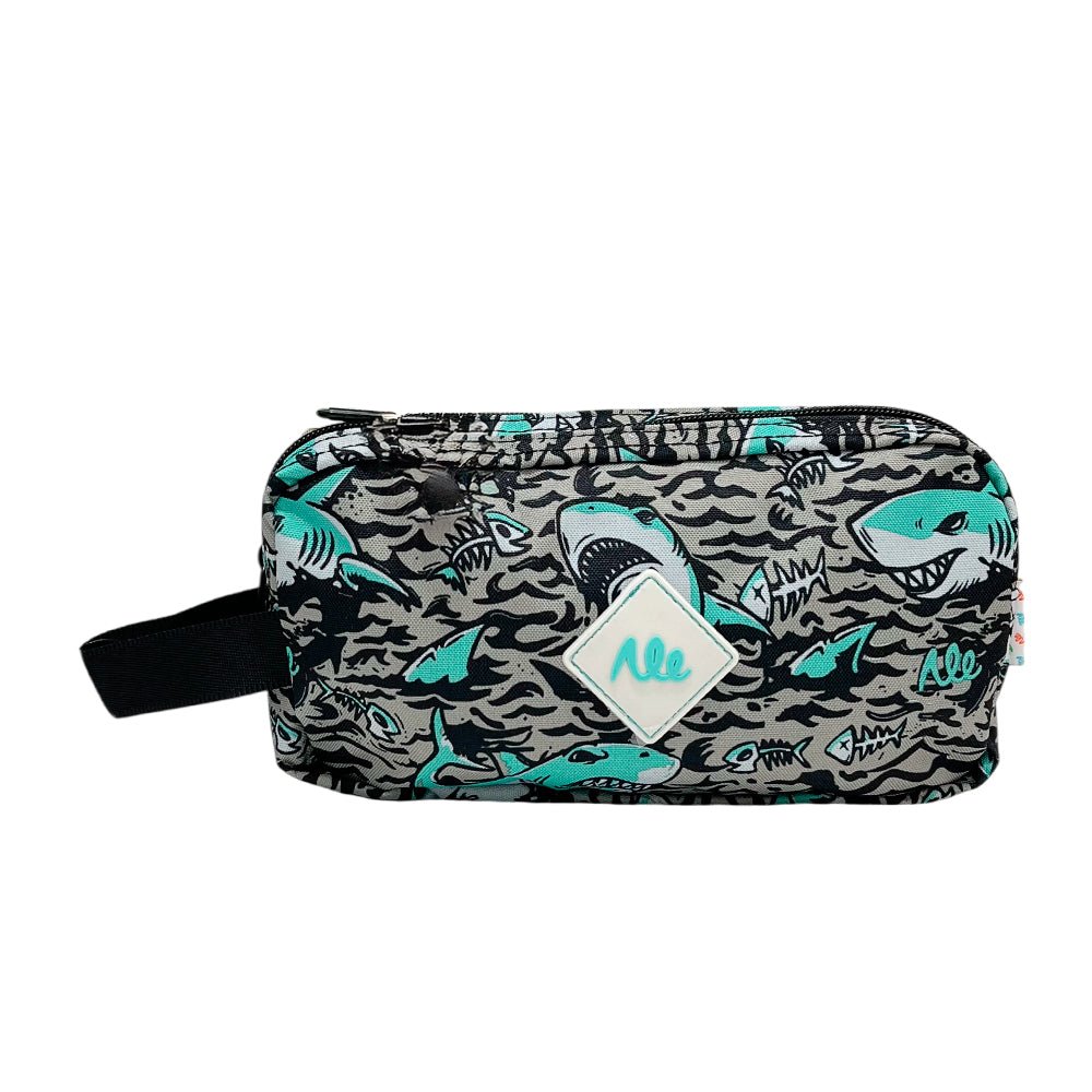 Cartuchera Escolar Alentino / Alpha Shark Attack / 2 Compartimentos - Alentino - Titan.com.pa - 4894300066004