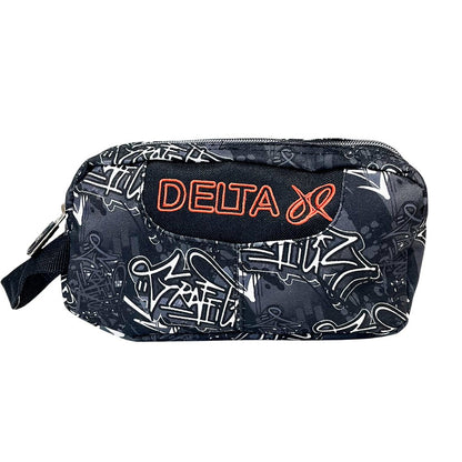 Cartuchera Escolar Delta Niño / Doble Cierre / Estampada / DELTA - 111PB / Surtido - Delta - Titan.com.pa - 7450121126173