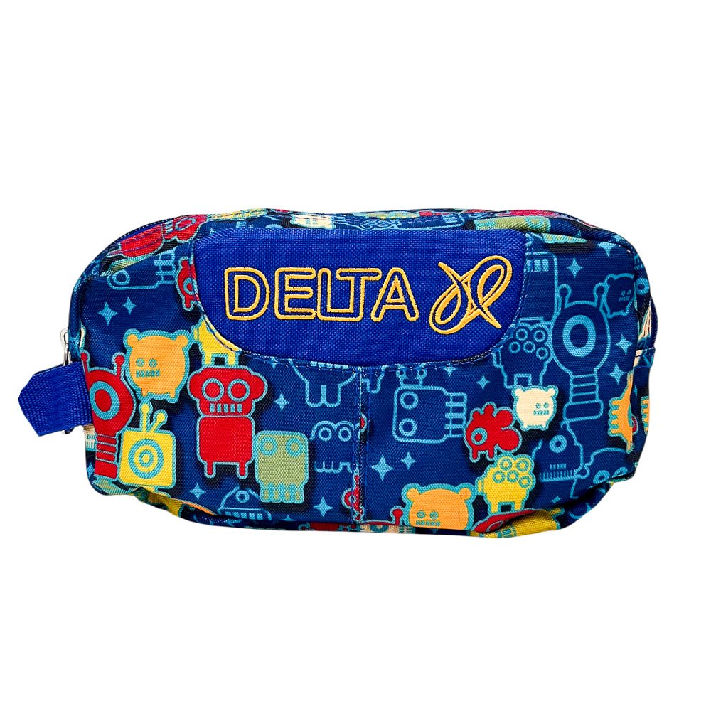 Cartuchera Escolar Delta Niño / Doble Cierre / Estampada / DELTA - 114PB / Surtido - Delta - Titan.com.pa - 7450121126203