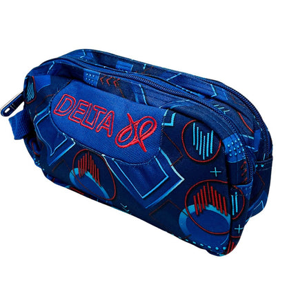 Cartuchera Escolar Delta Niño / Doble Cierre / Estampada / DELTA - 123PB / Surtido - Delta - Titan.com.pa - 7450219009159