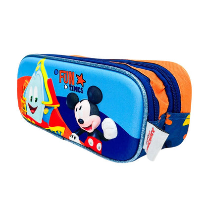 Cartuchera Escolar Mickey Mouse / Doble Cierre - Mickey Mouse - Titan.com.pa - 8338022022758