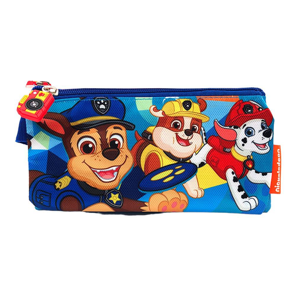 Cartuchera Paw Patrol Con Doble Cierre