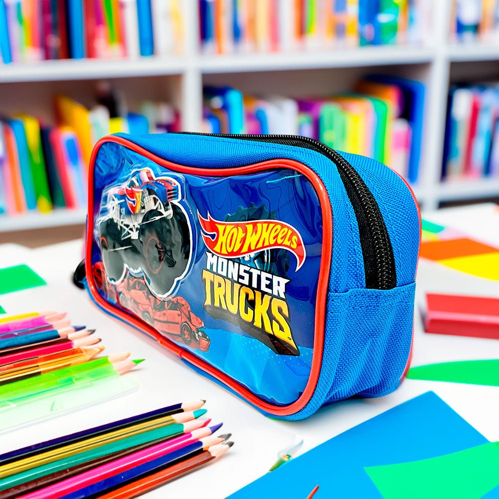 Cartuchera Hot Wheels Monster Trucks - Hot Wheels - Titan.com.pa - 7506318473664