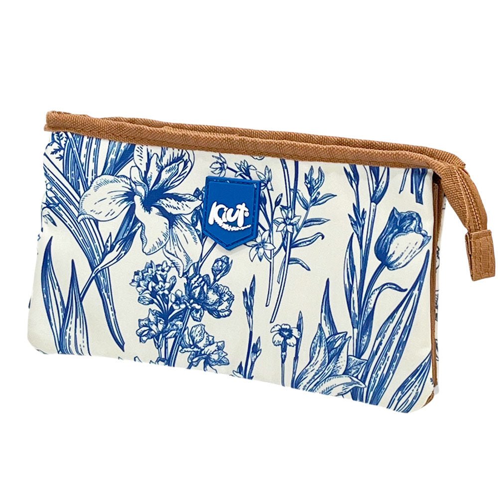 Cartuchera Kiut Blue Garden / 3 Compartimientos - Kiut - Titan.com.pa - 7702111683952