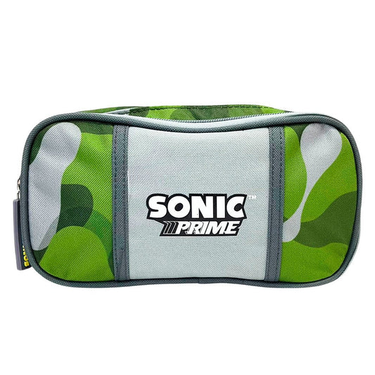 Cartuchera Sonic Prime - Estilo Camuflaje / 2 Compartimentos - Sonic - Titan.com.pa - 7450200259983