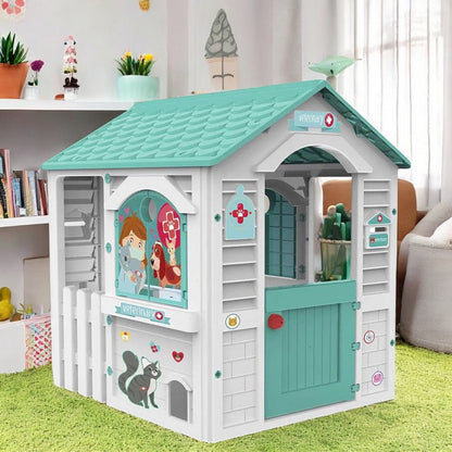 Casa de Jardín Casa Bella Centro Veterinario Con Accesorios - CASA BELLA - Titan.com.pa - 8410788896191