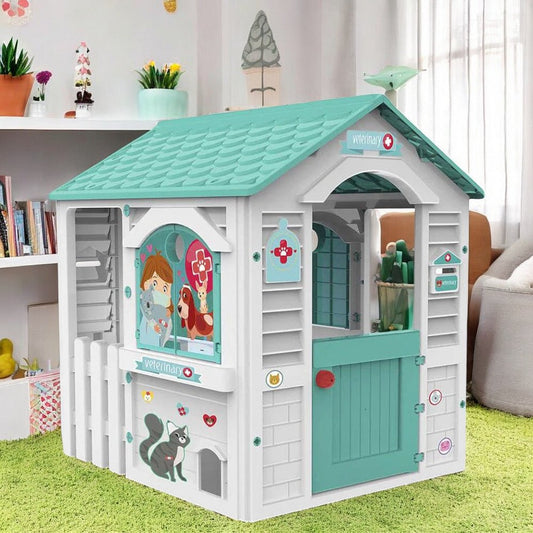 Casa de Jardín Casa Bella Centro Veterinario Con Accesorios - CASA BELLA - Titan.com.pa - 8410788896191