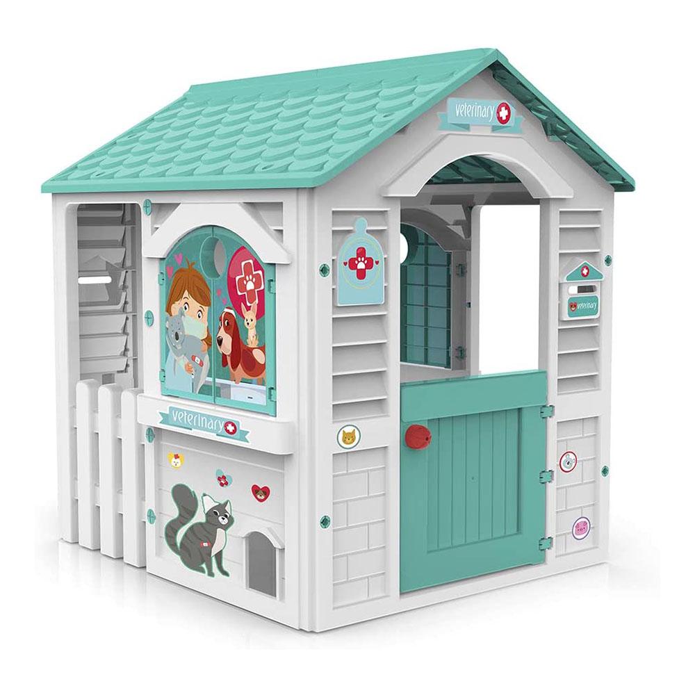Casa de Jardín Casa Bella Centro Veterinario Con Accesorios