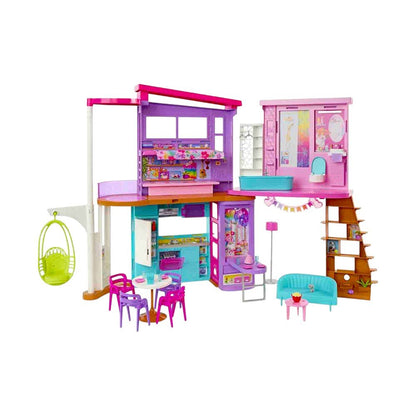 Casa de Vacaciones / Barbie Malibu / Plegable - Barbie - Titan.com.pa - 194735007639