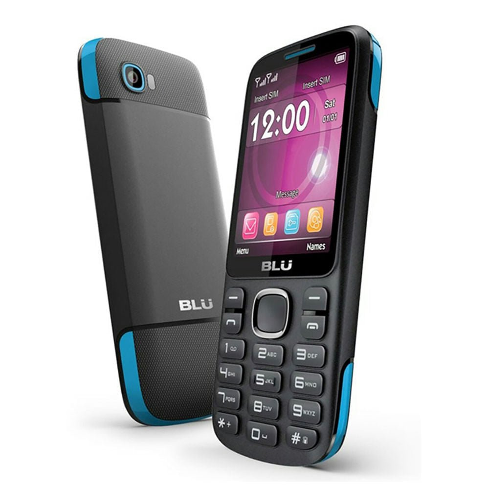 Celular Blu T277T Jenny Negro y Azul