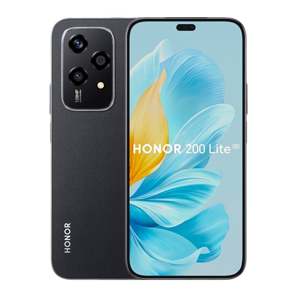 Celular Honor 200 Lite 8G RAM / 256G / Negro - Honor - Titan.com.pa - 6936520845408