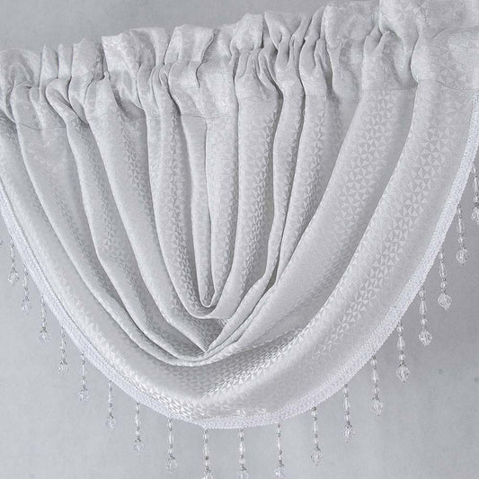 Cenefa Olivia Gray Color Blanco